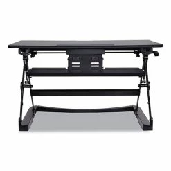 Budget ❤️ AdaptivErgo Sit-Stand Lifting Workstation, 35.12w X 31.10d X 19.69h,Black 🛒 -Essentials shop ALEAEWR2B 4