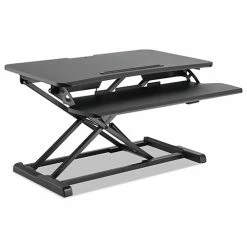 Buy 🧨 AdaptivErgo Sit-Stand Workstation, 31.5w X 26.13d X 19.88h, Black ✔️