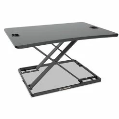 Best Pirce 😉 AdaptivErgo Ultra-Slim Sit-Stand Desk, 31.33" X 22" X 15.75", Black ✨