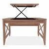 Cheapest 😀 Sit-to-Stand Table Desk, 47.25w X 23.63d X 29.5 To 43.75h, Modern Walnut 🤩 -Essentials shop ALELD4824WA