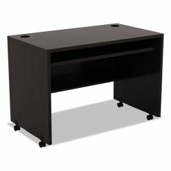 Wholesale โค๏ธ Valencia Series Mobile Workstation Desk, 41.38w X 23.63d X 30h, Espresso ๐ 8 Wholesale โค๏ธ Valencia Series Mobile Workstation Desk, 41.38w X 23.63d X 30h, Espresso ๐ -Essentials shop ALEVA204224ES 2