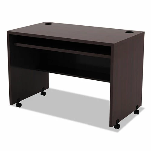 Brand new π Valencia Mobile Workstation Desk, 41.38w X 23.63d X 30h, Mahogany π 4 Brand new π Valencia Mobile Workstation Desk, 41.38w X 23.63d X 30h, Mahogany π - Image 2