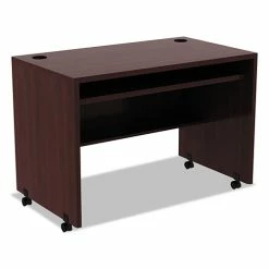 Brand new π Valencia Mobile Workstation Desk, 41.38w X 23.63d X 30h, Mahogany π 8 Brand new π Valencia Mobile Workstation Desk, 41.38w X 23.63d X 30h, Mahogany π -Essentials shop ALEVA204224MY 2