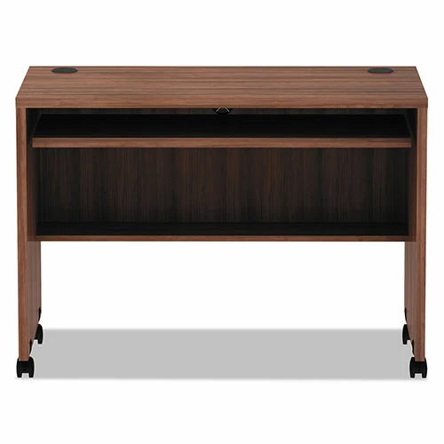 Best Sale β€οΈ Valencia Series Mobile Workstation Desk, 41.38w X 23.63d X 30h, Modern Walnut π 4 Best Sale β€οΈ Valencia Series Mobile Workstation Desk, 41.38w X 23.63d X 30h, Modern Walnut π - Image 2