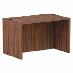 Cheapest 😀 Valencia Series Straight Front Desk Shell, 47.25w X 29.5d X 29.63h, Modern Walnut ❤️