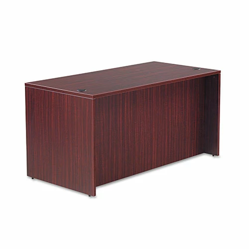Deals ❤️ Valencia Series Straight Desk Shell, 59.13w X 29.5d X 29.63h, Mahogany ✔️ 4 Deals ❤️ Valencia Series Straight Desk Shell, 59.13w X 29.5d X 29.63h, Mahogany ✔️ - Image 2