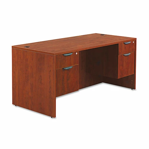 Hot Sale ๐ Valencia Series Straight Front Desk Shell, 65w X 29.5d X 29.63h, Cherry ๐งจ 4 Hot Sale ๐ Valencia Series Straight Front Desk Shell, 65w X 29.5d X 29.63h, Cherry ๐งจ - Image 2
