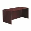 Deals 🛒 Valencia Series Straight Front Desk Shell, 65w X 29.5d X 29.63h, Mahogany 🧨 -Essentials shop ALEVA216630MY
