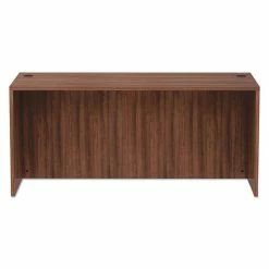 Brand new 🌟 Valencia Series Straight Front Desk Shell, 65w X 29.5d X 29.63h, Modern Walnut ❤️ -Essentials shop ALEVA216630WA 1