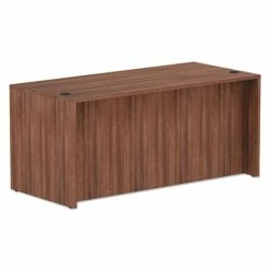 Brand new 🌟 Valencia Series Straight Front Desk Shell, 65w X 29.5d X 29.63h, Modern Walnut ❤️ -Essentials shop ALEVA216630WA 2