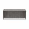 Promo 👏 Verona Veneer Series Straight Front Desk Shell, 71" X 35.5" X 29.63", Gray 😀 -Essentials shop ALEVA217236GY