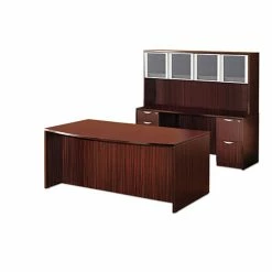 Best Pirce ๐งจ Valencia Bow Front Desk Shell, 71w X 35.5d To 41.38d X 29.63h Mahogany ๐ 10 Best Pirce ๐งจ Valencia Bow Front Desk Shell, 71w X 35.5d To 41.38d X 29.63h Mahogany ๐ -Essentials shop ALEVA227236MY 3