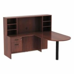Coupon ✔️ Valencia Series D Top Desk, 71w X 35.5d X 29.63h, Medium Cherry 🎁 -Essentials shop ALEVA277236MC 2