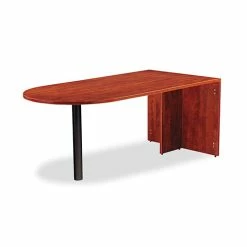 Coupon ✔️ Valencia Series D Top Desk, 71w X 35.5d X 29.63h, Medium Cherry 🎁 -Essentials shop ALEVA277236MC 3