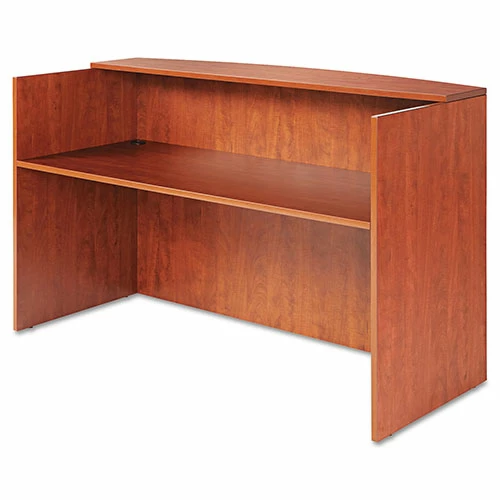 Best Sale π Valencia Series Reception Desk With Counter, 71w X 35.5d X 42.5h, Cherry π 2 Best Sale π Valencia Series Reception Desk With Counter, 71w X 35.5d X 42.5h, Cherry π