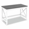 Cheap 🔥 Workspace By Farmhouse Writing Desk, 47.24" X 23.62" X 29.53", Gray 💯 -Essentials shop ALEWSF4824GY