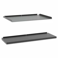Cheapest ✨ Manage Series Shelf And Tray Kit, Steel, 17.5w X 9d X 1h, Ash 🥰