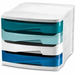 Cheap 🥰 Riviera Desktop Module - 450 X Sheet - 4 Drawer(s) - 9.7" Height X 11.5" Width X 15.2" Depth ⭐