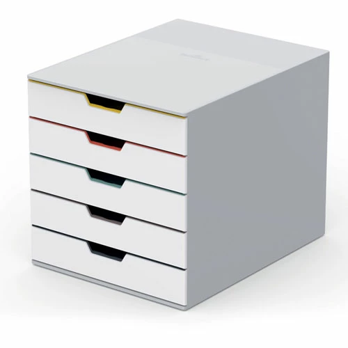 Buy π Durable VARICOLOR MIX 5 Drawer Desktop Storage Box, White/Multicolor - 5 Drawer(s) - 11" Height X 11.5" Width X 14" Depth - Desktop - Plastic - 1 / Each π₯° 3 Buy π Durable VARICOLOR MIX 5 Drawer Desktop Storage Box, White/Multicolor - 5 Drawer(s) - 11" Height X 11.5" Width X 14" Depth - Desktop - Plastic - 1 / Each π₯°