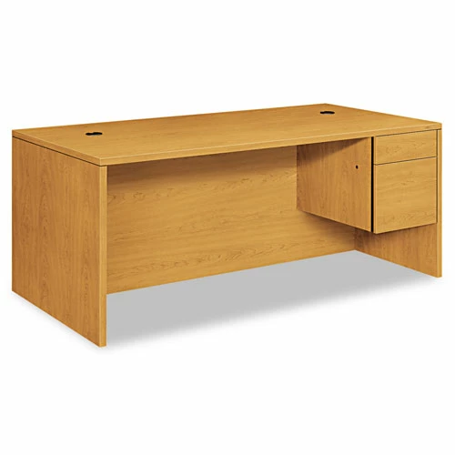 Discount ๐ 10500 Series Large "L" Or "U" Right 3/4 Height Pedestal Desk, 72w X 36d X 29.5h, Harvest ๐ 3 Discount ๐ 10500 Series Large "L" Or "U" Right 3/4 Height Pedestal Desk, 72w X 36d X 29.5h, Harvest ๐