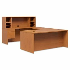 Discount ๐ 10500 Series Large "L" Or "U" Right 3/4 Height Pedestal Desk, 72w X 36d X 29.5h, Harvest ๐ 6 Discount ๐ 10500 Series Large "L" Or "U" Right 3/4 Height Pedestal Desk, 72w X 36d X 29.5h, Harvest ๐ -Essentials shop HON10585RCC 1