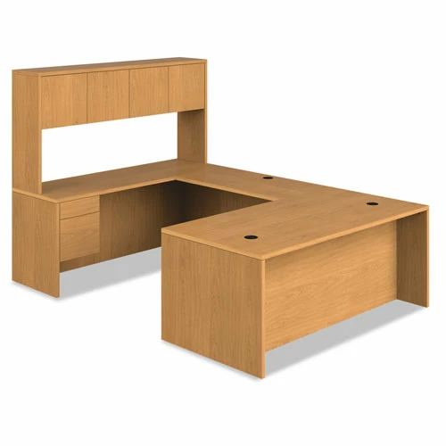 Discount ๐ 10500 Series Large "L" Or "U" Right 3/4 Height Pedestal Desk, 72w X 36d X 29.5h, Harvest ๐ 5 Discount ๐ 10500 Series Large "L" Or "U" Right 3/4 Height Pedestal Desk, 72w X 36d X 29.5h, Harvest ๐ - Image 3