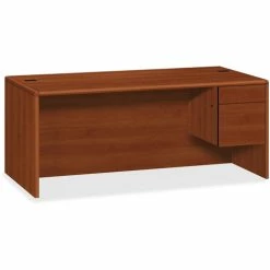 Best reviews of 🔔 10700 Series Single 3/4 Right Pedestal Desk, 72w X 36d X 29 1/2h, Cognac 💯