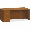 Best Pirce 🧨 Left Pedestal Desk, 72" X 36" X 29-1/2", Bourbon Cherry 🎉 -Essentials shop HON115896LACHH