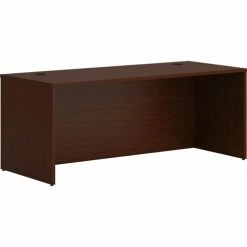 Deals ✔️ Desk Shell, Rectangle, 72"x30"x29" , Mahogany ✔️