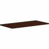 Outlet π Worksurface, Rectangle, 48"x24" , Mahogany π 1 Outlet π Worksurface, Rectangle, 48"x24" , Mahogany π -Essentials shop HONPLRW4824LT1