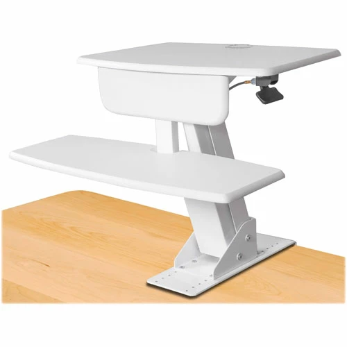 New π€© Desk Sit-To-Stand Workstation, 26-3/4" X 24-1/2" X 22", White β 3 New π€© Desk Sit-To-Stand Workstation, 26-3/4" X 24-1/2" X 22", White β