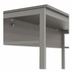 Promo ✨ Urban Desk Workstation, 47.25w X 23.75d X 29.5h, Ash ⌛ 10 Promo ✨ Urban Desk Workstation, 47.25w X 23.75d X 29.5h, Ash ⌛ -Essentials shop LITUR600ASH 2