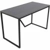 Best Pirce β€οΈ SOHO Modern Writing Desk, 48" X 24" X 30", Material: Steel Frame, Laminate Top, Wood Top, Finish: Gray Top, Black π 1 Best Pirce β€οΈ SOHO Modern Writing Desk, 48" X 24" X 30", Material: Steel Frame, Laminate Top, Wood Top, Finish: Gray Top, Black π -Essentials shop LLR03700