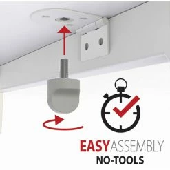 Best Pirce π Desk, SOHO, 200 Cap, 48"x24"x30" , White Laminate/Frame 𧨠11 Best Pirce π Desk, SOHO, 200 Cap, 48"x24"x30" , White Laminate/Frame 𧨠-Essentials shop LLR03702 3