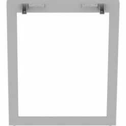 Flash Sale 😉 Side Leg, Desk-height For 23-5/8"D Desktop, 23-1/4" X 28-1/2", Silver 🧨 -Essentials shop LLR16204 5