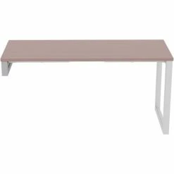 Hot Sale ✨ Side Leg Frame For 23-5/8"D Desktop, 23-1/4" X 5-1/2", Silver 👏 -Essentials shop LLR16206 1