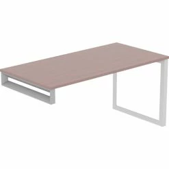 Hot Sale ✨ Side Leg Frame For 23-5/8"D Desktop, 23-1/4" X 5-1/2", Silver 👏 -Essentials shop LLR16206 5