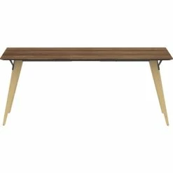 Outlet ❤️ Relevance Series Natural Wood Desk Frame, 72" X 30" X 26.5", Material: Wood, Finish: Natural 🥰 -Essentials shop LLR16244 3