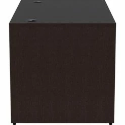 Alternative view of New 👏 Espresso Laminate Desk, 48" X 30" X 29.5"Desk Shell, 1" Top, Material: Polyvinyl Chloride (PVC) Edge, Laminate Top, Finish: Espresso 😀