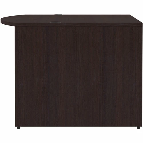 Wholesale π Espresso Laminate Desk, 72" X 41.4" X 29.5"Desk Shell, 1" Top, Bow Front Edge, Material: Polyvinyl Chloride (PVC) Edge, Finish: Espresso Laminate π 6 Wholesale π Espresso Laminate Desk, 72" X 41.4" X 29.5"Desk Shell, 1" Top, Bow Front Edge, Material: Polyvinyl Chloride (PVC) Edge, Finish: Espresso Laminate π - Image 4