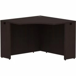 Outlet 🔥 Espresso Laminate Desk, 42" X 24" X 29.5"Desk, 1" Top, Material: Polyvinyl Chloride (PVC) Edge, Finish: Espresso Laminate ⌛