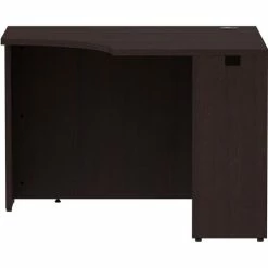 Alternative view of Outlet 🔥 Espresso Laminate Desk, 42" X 24" X 29.5"Desk, 1" Top, Material: Polyvinyl Chloride (PVC) Edge, Finish: Espresso Laminate ⌛