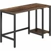 Wholesale βοΈ Metal Frame Desk - 47.3" X 19.8" X 29.5" X 1" - 2 Shelve(s) - Material: Steel Frame - Finish: Black Powder π§₯ Coat Frame, Vintage Oak Top, Laminate Top π€© 1 Wholesale βοΈ Metal Frame Desk - 47.3" X 19.8" X 29.5" X 1" - 2 Shelve(s) - Material: Steel Frame - Finish: Black Powder π§₯ Coat Frame, Vintage Oak Top, Laminate Top π€© -Essentials shop LLR18311