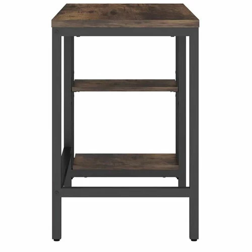 Wholesale βοΈ Metal Frame Desk - 47.3" X 19.8" X 29.5" X 1" - 2 Shelve(s) - Material: Steel Frame - Finish: Black Powder π§₯ Coat Frame, Vintage Oak Top, Laminate Top π€© 4 Wholesale βοΈ Metal Frame Desk - 47.3" X 19.8" X 29.5" X 1" - 2 Shelve(s) - Material: Steel Frame - Finish: Black Powder π§₯ Coat Frame, Vintage Oak Top, Laminate Top π€© - Image 2