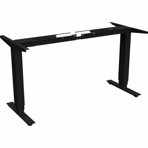 Promo โ Sit-to-Stand Base, For 48"-72" Tabletop, 3-Tier, 24"-50"H, Black ๐ 3 Promo โ Sit-to-Stand Base, For 48"-72" Tabletop, 3-Tier, 24"-50"H, Black ๐