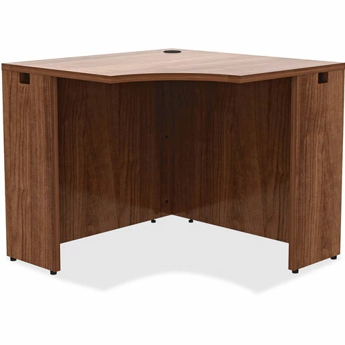 Discount π Corner Desk, 36" X 36" X 24" X 29-1/2", Walnut π€© 5 Discount π Corner Desk, 36" X 36" X 24" X 29-1/2", Walnut π€© - Image 3