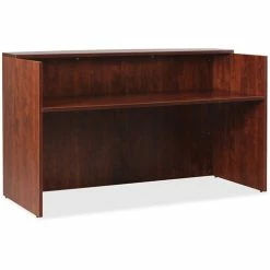 Discount ❤️ Reception Desk, 352/5" X 71" X 42-1/2", Cherry ⭐