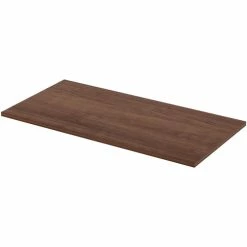 Promo ❤️ Height Adjustable Standard Tabletop, 24" X 48", Walnut ⭐