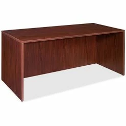 Best Pirce π Rectangular Desk Shell,66"x30"x29-1/2",Mahogany π€©