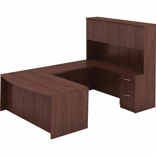 Best Pirce π Rectangular Desk Shell,66"x30"x29-1/2",Mahogany π€© 4 Best Pirce π Rectangular Desk Shell,66"x30"x29-1/2",Mahogany π€© - Image 2